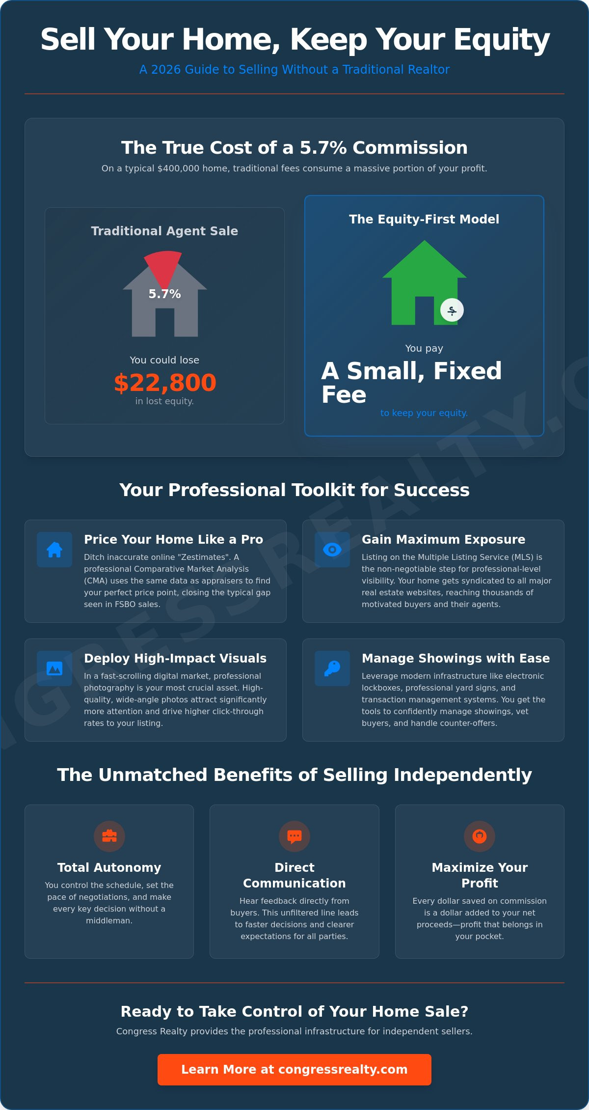 How to Sell a House Without a Realtor in 2026: The Equity-First Guide